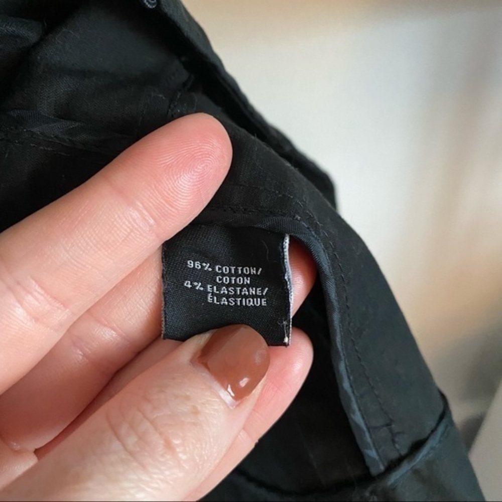 Lafayette 148 Solid Black Lightweight Jacket - image 5